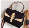 Exportar Nova Moda Estilo Coreano Fosco Portátil Ombro Transversal Bolsa Quadrada Pequena Fosca Retrô Bolsas