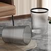 Lixeira Transparente para Uso Doméstico, Novo Modelo Acrílico para Banheiro, Vaso Sanitário, Sala de Estar, Escritório, Cesto de Lixo Grande de Alto Valor para Dormitório
