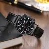 Reloj de pulsera digital nuevo para hombre con calendario, reloj de cuarzo de moda para negocios con correa, venta al por mayor de fabricantes