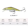 Isca Artificial Micro Bait Sinking Minnow 38mm/1.6g Água Doce Riacho Isca de Simulação Entrega Direta da Fábrica M38