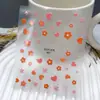 Série Duyuer Adesivos de Unha Populares Estilo Influenciador Realista com Suporte Adesivo para Decoração de Unhas DIY