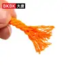 Cuerda de Algodón Colorida de 5 mm Hecha a Mano para DIY Cuerda de Algodón Trenzada Paquete de Cuerda de Unión Multihilo Bolsillo con Solapa Cordón para Pantalones Cuerda para Sombrero