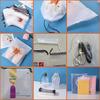 Bolsa con Cordón al Por Mayor de Plástico Transparente Esmerilado para Artículos Íntimos del Hogar, Viajes, Almacenamiento de Zapatos, Ropa, Bolsa de Embalaje de Ropa