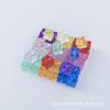 Cubos de Hielo Simulados de Acrílico de 14 mm Adornos para Micro Paisajismo Accesorios para Fotografía Accesorios Hechos a Mano Cubos de Hielo Cuadrados de Colores