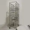 Carro de Acero Inoxidable Multicapa de Aleación de Aluminio Carro de Horneado Estante para Bandejas de Pastel y Pan Estante para Bandejas de Refrigerador Hecho a Medida