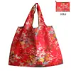 En Stock Bolso de Almacenamiento de Tela Oxford Encriptada Ecológico Portátil Plegable Bolsa de Compras para Supermercado Bolso Tote para Mujer Bolso de Mano para Regalo