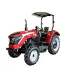 Tractor de cuatro ruedas cabina TE704 transfronterizo, tractor agrícola de cuatro ruedas multifuncional de alta potencia para arar