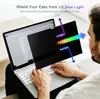 Protector de Pantalla de Privacidad para Laptops MacBook, Fijación Magnética, Película de Privacidad Extraíble para Mac Air de 13.6 pulgadas