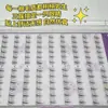 Segmentos de Pestañas Inferiores Xishi Sin Gel Simulación Natural Auto-injerto Pestañas Postizas Perezoso Principiante Libro de Pestañas de Gran Capacidad
