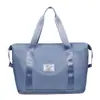 Bolsa de Viagem Expansível de Grande Capacidade Transfronteiriça Bolsa Portátil de Yoga Fitness para Mulheres Bolsa de Armazenamento de Curta Distância com Separação Seca e Úmida Bolsa de Bagagem
