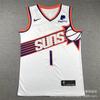 Jersey transfronterizo de verano Suns 35 Durant 1 Booker 3 Paul bordado tendencia de entrenamiento traje de baloncesto para hombre chaleco