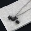 Colgante de collar de acero de titanio con personalidad transfronteriza para motocicleta, colgante retro genial y atractivo para hombre, SP1035