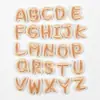 Patches bordados coloridos de letras transfronteiriços, patches para reparo de furos em roupas, decoração DIY para mochilas, 26 patches de letras em inglês