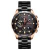 Reloj Caliente Shopee Amazon Transfronterizo Reloj para Estudiante Hombre Modelo con Correa de Cadena de Acero Soporta Venta al por Mayor de Fábrica Personalizada
