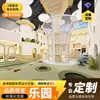 Equipamentos de Playground Interno Xiujiang Únicos, Modernos, Temáticos, Personalizados, Grandes e Pequenos, Escorregadores, Pula-Pulas e Dispositivos Não Elétricos