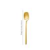 Suministro directo de fábrica acero inoxidable 304 ins Viento colgante Taza cuchillo tenedor cuchara punto café cuchara para hielo tenedor de frutas vajilla minimalista