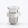 Niple de Engrase de Acero Inoxidable 304 Estándar Nacional Boquilla Lubricadora Recta Curva Conector de Boquilla Lubricadora Accesorios para Pistola de Grasa Boquilla M8M10