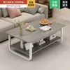 Mesa de centro mesa lateral apartamento pequeño hogar simple moderno simple pequeña mesa de té soporte para té habitación de alquiler sala de estar balcón mesa pequeña