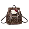 Outono de 2026 Nova Bolsa de Mão Feminina Pequena Moda Vintage Casual Estampa de Leopardo Bolsa de Ombro Mochila para o Trabalho Atacado