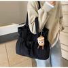 Nuevo este tipo de bolso de hombro bolso de mano de gran capacidad estudiantes universitarios clase simple moda ocio viajero bolso tote mujeres