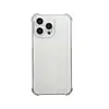 Funda Suave Transparente Anticaídas de Cuatro Esquinas para Teléfono Móvil Adecuada para Apple 16Promax Anticaídas 15 Agujeros Finos 14 Moderno 13/12/11