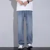 Jeans Sail para Hombre 2026 Nuevo Verano Delgados de Pierna Recta Sueltos de Pierna Ancha Pantalones Largos Vaqueros