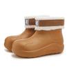 Botas de Lluvia EVA para Mujer con Cabeza Grande Botines Cortos Calzado de Temporada Botas de Lluvia Zapatos Impermeables Antideslizantes Pesca Entrenamiento Botas de Agua