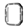 Adequado para capa de filme para Apple Watch 7 com Diamante Flash Integrado Apple Watch com Concha Protetora 8 com s9 Conjunto com Diamante se