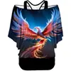 [Procesamiento Personalizado] Transfronterizo Impresión Digital 3D Manga Corta Verano Chaleco Delgado Top para Mujer Ropa Interior Camiseta