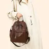 Mochila para Mujer 2026 Otoño Nueva Moda, Elegante y Sencilla, Gran Capacidad, Bolso de Moda Estilo Europeo y Americano para Mujer
