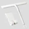 Limpador de Vidro de Silicone Transfronteiriço Raspador de Silicone Doméstico Ferramenta de Limpeza de Janelas para Carro Banheiro Restaurante Hotel