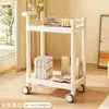 Carrito Pequeño para Salón de Belleza Carrito Especial para Salón de Belleza Estante Móvil de Almacenamiento Carrito para Herramientas Médicas Carrito Pequeño para Barbería
