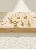 Set de Aretes de Tres Piezas Pequeños de Perla y Corazón, Aretes de Moda y Versátiles para Mujer, Estilo Lujo Ligero