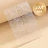 Pegamento de Gelatina Pegatinas Doble Cara para Uñas, Pegatinas Transparentes Especiales para Uñas Portátiles, Súper Adhesivas