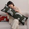 Almohada Larga Sofá Sala de Estar Cabecera Almohada Lumbar Funda Cojín Rectangular Dormir Almohada Lumbar Cabecera Almohada de Respaldo