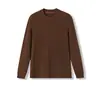Estilo Viejo Dinero Italiano ~ Textura Suave como Nube + Elegancia Distintiva, Nuevo Suéter de Punto Casual de Cuello Redondo para Hombre Otoño/Invierno