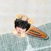 Chen Sihan Artículos de Celebridad Pinzas para el Cabello de Acrílico Accesorios para el Cabello Artículos para Fans de Conciertos Artículos Personalizados