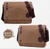 Bolso Bandolera de Lona Transfronterizo 2026 Estilo Nuevo Cuadrado con Asa Suave Bolso de Hombro Retro Gran Capacidad Bolso Bandolera para Viajes de Negocios