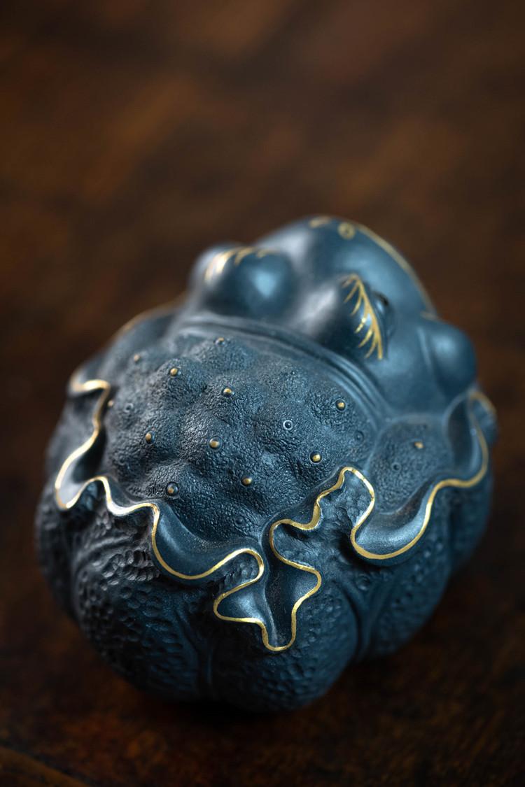 描金貔貅绿泥三款202041