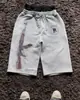 Pantalones Cortos Estampados Hip-Hop para Calle para Hombres y Mujeres, Sueltos con Cordón, Doble Cintura, Casuales, Nuevo Estilo Primavera 2026