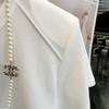 Playera de Manga Corta para Mujer con Hombro Derecho Descubierto, Diseño Nuevo de Verano con Patrón Único de Espina de Pescado, Top Holgado para Mujer, Trendy