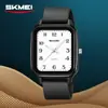 Reloj de Examen Estudiante Simple y Elegante con Esfera Cuadrada y Movimiento de Cuarzo, Reloj de Pulsera Resistente al Agua 50m, Venta al por Mayor desde la Fuente