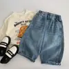 Pantalones Vaqueros Maibao para Niños 2026 Otoño Nuevas Llegadas Color Sólido para Niños Pantalones Holgados Tipo Zanahoria Pantalones Elegantes para Niñas Moda