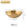 Bol Coreano de Acero Inoxidable 304 para Fideos Fríos, Bol Dorado, Bol para Ensalada de Frutas, Bol Comercial para Fideos Caracol, Bol para Fideos Instantáneos, Bol para Bibimbap