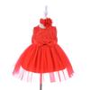 616 traje-vestido de bebé cumpleaños de luna llena niñas manga larga abrigo de encaje vestido de princesa vestido de boda para niños