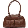 Bolsa de almohada para axilas estilo Retro Boston al por mayor para mujeres Viajando Primavera y Verano Nuevo Estilo Bolso de Hombro Portátil para el Trabajo para Mujeres