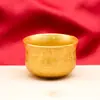 Copa de Latón Hogareña Imitación Bronce Taza de Té de Una Taza Taza de Suministro de Agua Juego de Copas de Vino Adornos Decorativos Fábrica Venta al por Mayor