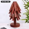 Un Adorno de Madera de Haya, Esterilla Aislante del Calor, Esterilla para Mesa de Comedor, Anti-quemaduras, Esterilla para Ollas Resistente a Altas Temperaturas, Posavasos, Esterilla para Tazones Domésticos, Vajilla