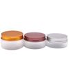 Empaque de Botella Botella Cosmética Crema Dispensadora Botella Contenedor Capacidad Pequeña Crema de Manos Botella de PET Mate Muestra Portátil