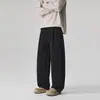 2026 Nuevo Diseño de Contraste de Color de Moda Pantalones Deportivos Holgados Curvos para Hombres y Mujeres, Estilo Americano Sueltos Casuales de Pierna Ancha